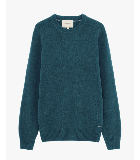 Maglione girocollo in ciniglia