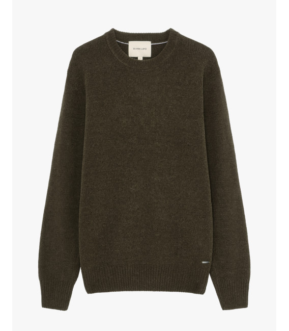Maglione girocollo in ciniglia
