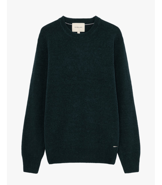 Maglione girocollo in ciniglia