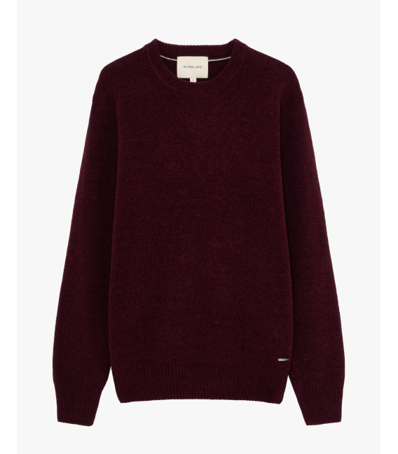 Maglione girocollo in ciniglia