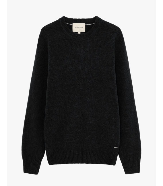 Maglione girocollo in ciniglia
