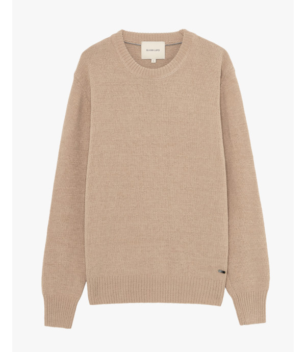 Maglione girocollo in ciniglia