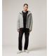 Hooded short coat