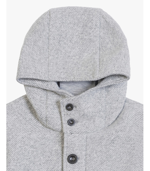 Hooded short coat