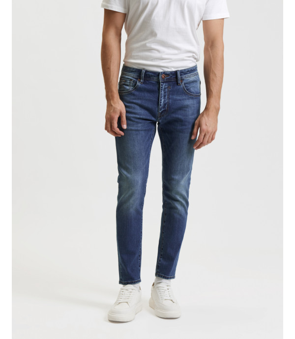 Jeans PAUL skinny cropped fit dark wash