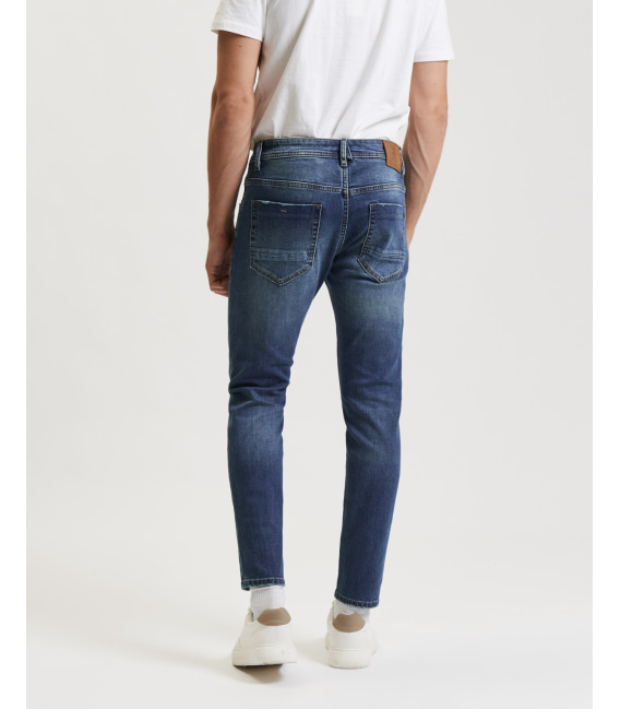 Jeans PAUL skinny cropped fit dark wash