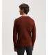 Cable-knit crew-neck sweater