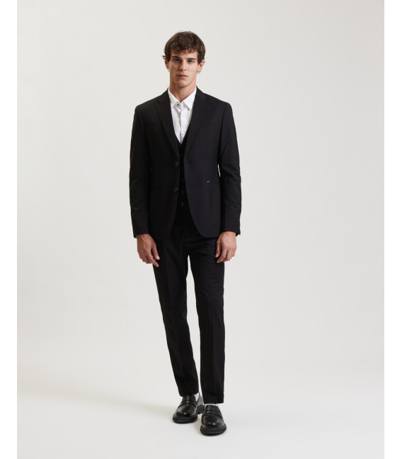 Slim fit suit trousers