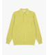 Knit polo shirt