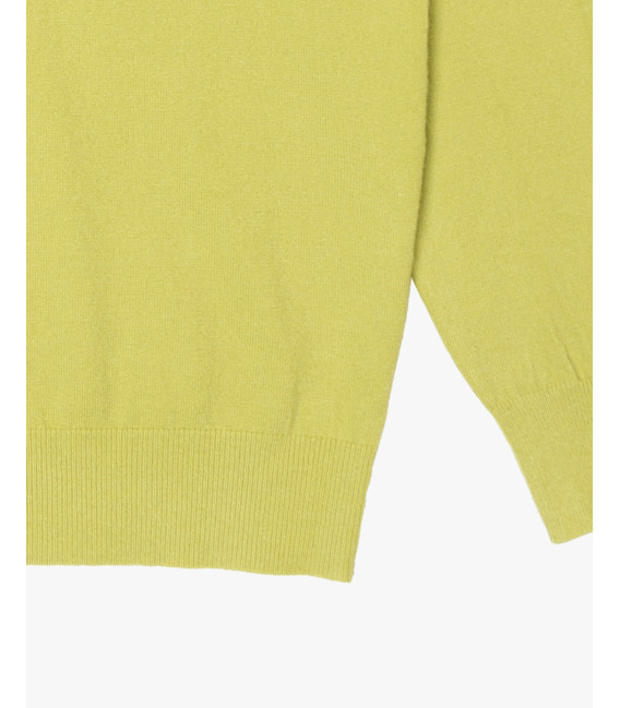 Knit polo shirt
