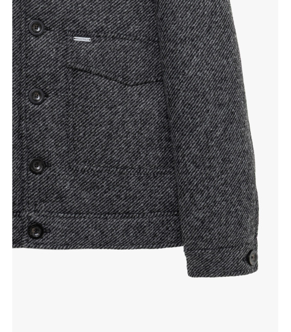 Jacket with detachable vest and hood