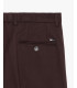 Solid color stretch chino trousers
