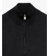 Maglia con collo zip a imbuto