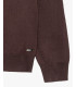 Maglia con collo zip a imbuto