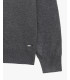 Maglia con collo zip a imbuto
