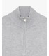 Maglia con collo zip a imbuto