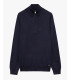 Maglia con collo zip a imbuto