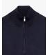 Maglia con collo zip a imbuto