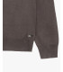 Maglia con collo zip a imbuto