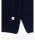 Maglione girocollo a trecce