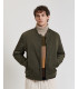 Padded bomber jacket