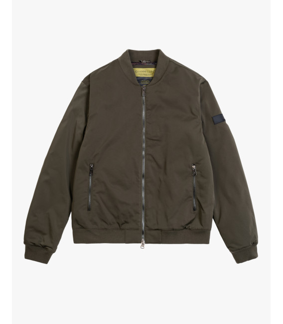 Padded bomber jacket