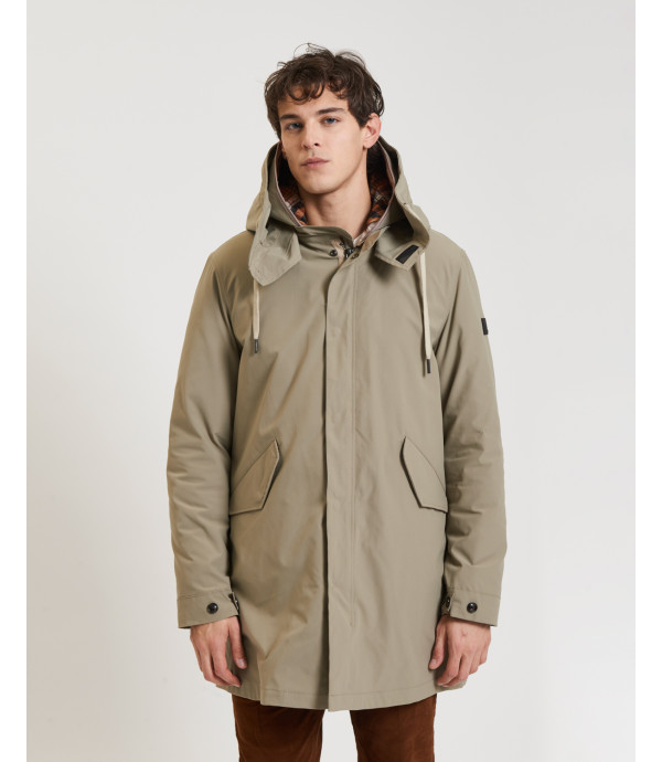 Three detatchable layers parka
