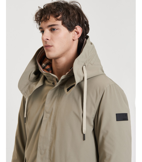 Three detatchable layers parka