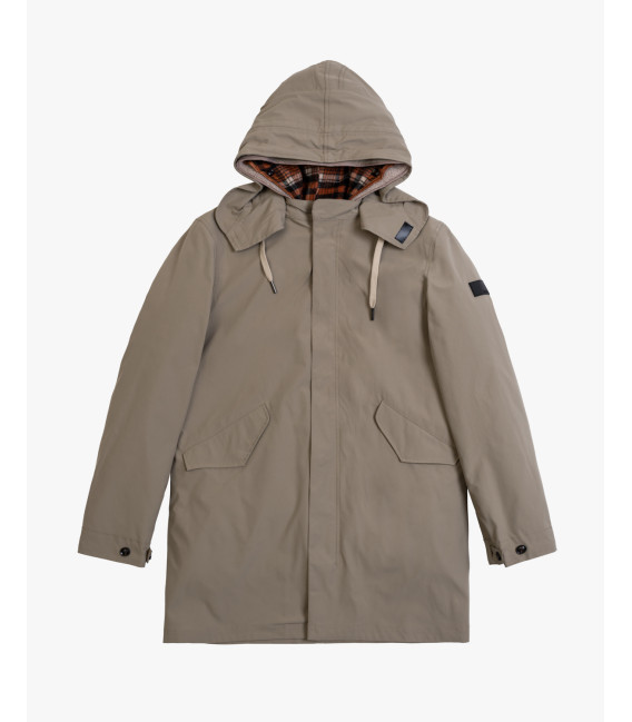 Three detatchable layers parka
