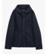 Hooded short coat