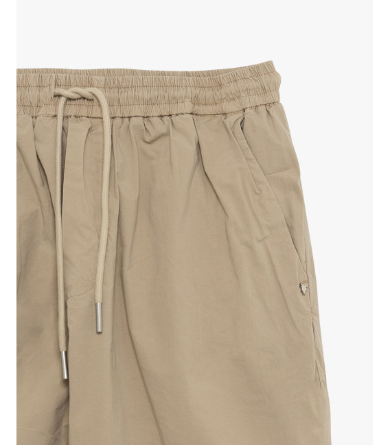 Pantaloni con coulisse carrot fit