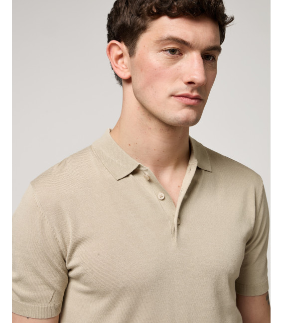 Polo in maglia muscle fit