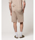 Bermuda joggers con logo ricamato