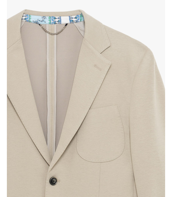 Giacca destrutturata slim fit