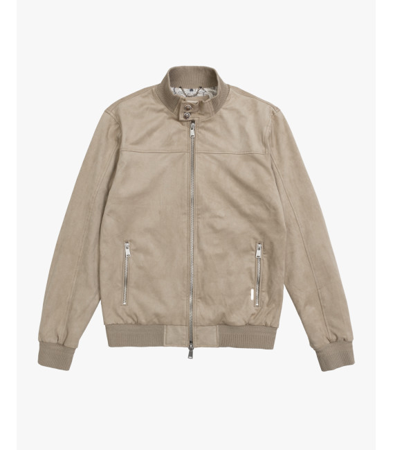 Bomber effetto camoscio