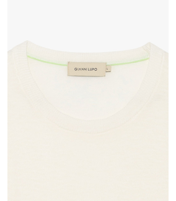 Maglione girocollo texturizzato