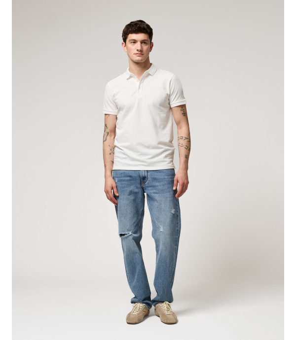 Polo in piquet con logo