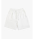 Bermuda joggers con logo ricamato