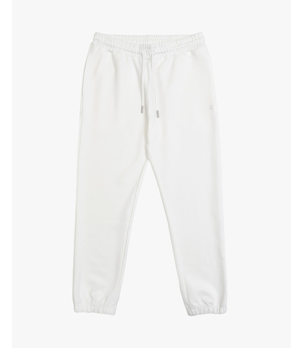 Joggers con logo ricamato