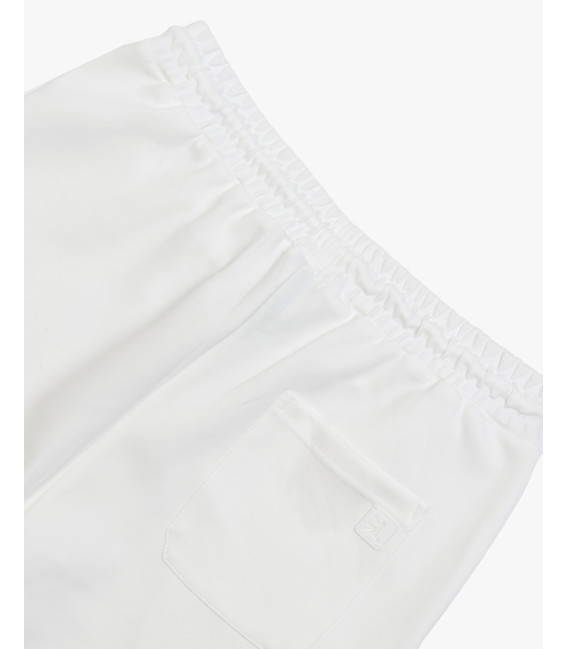 Joggers con logo ricamato