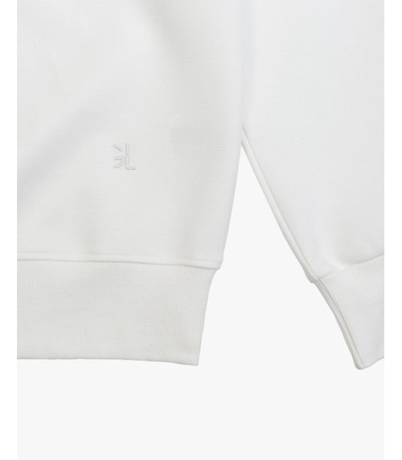 Felpa con zip e cappuccio