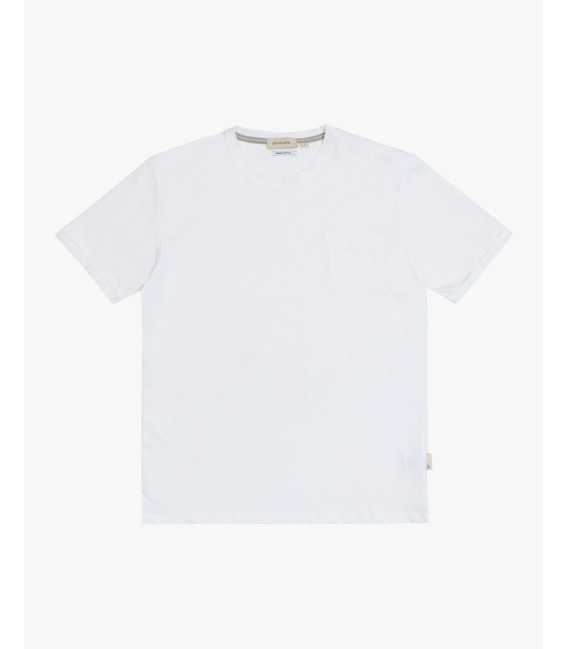 T-shirt con taschino in cotone extra fine