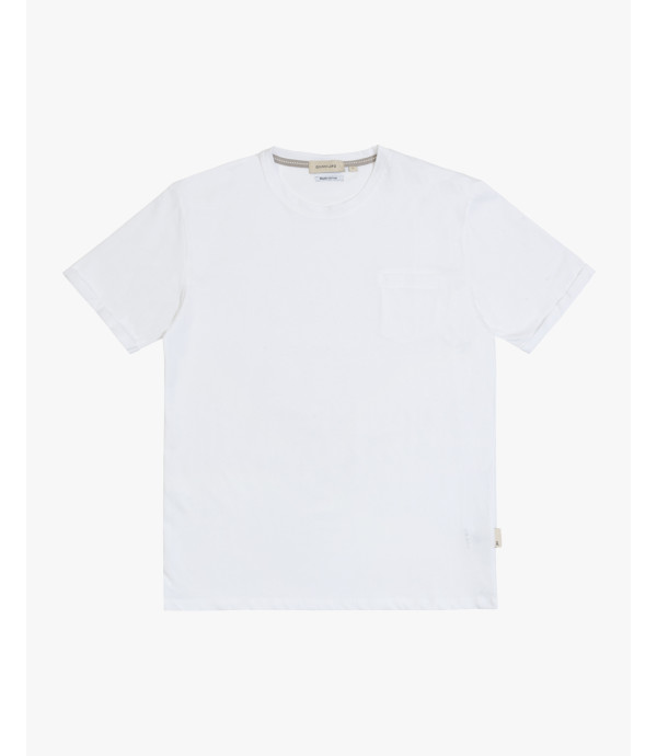 T-shirt con taschino in cotone extra fine