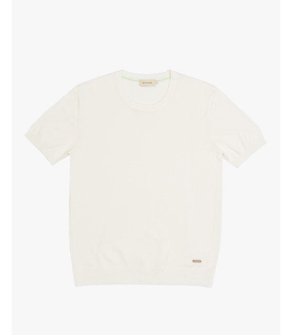 T-shirt in maglia muscle fit