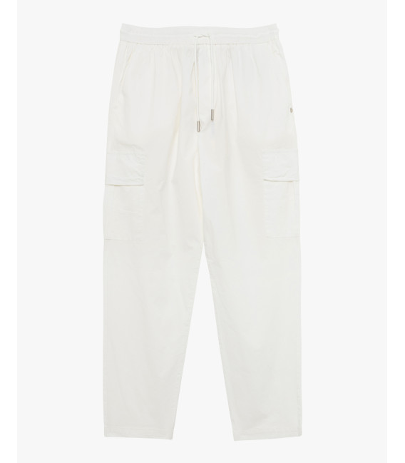 Pantaloni cargo con laccio
