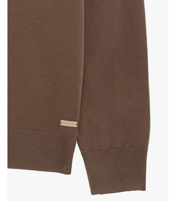 Polo a maniche lunghe relaxed fit