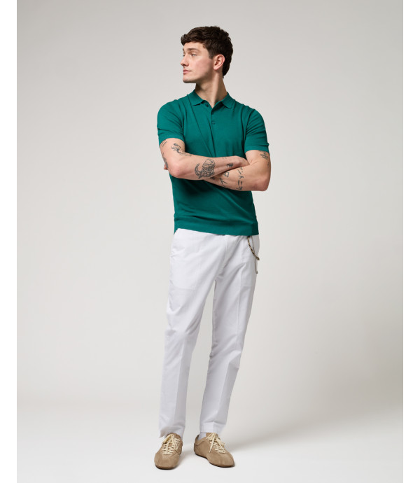 Polo in maglia muscle fit