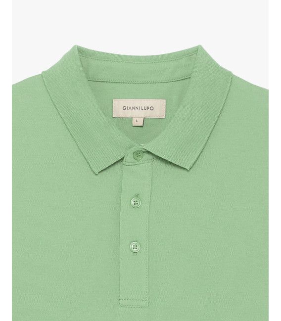 Polo in piquet con logo