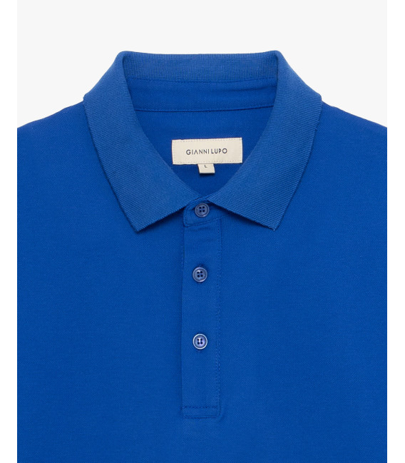 Polo in piquet con logo