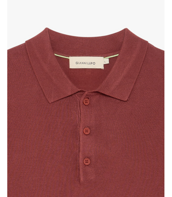 Polo in maglia muscle fit